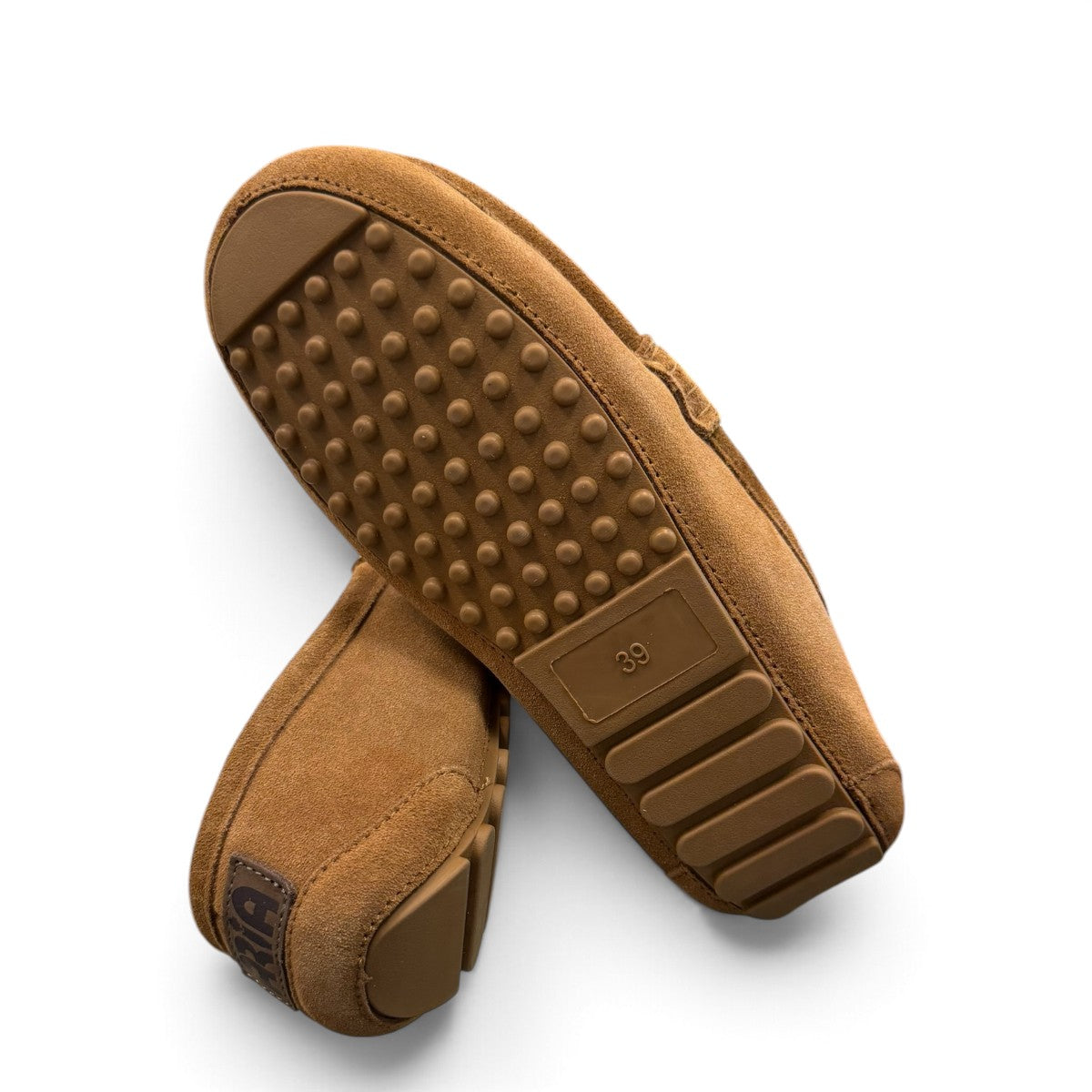 ARIA NILA MOCCASIN SLIPPERS - TAN