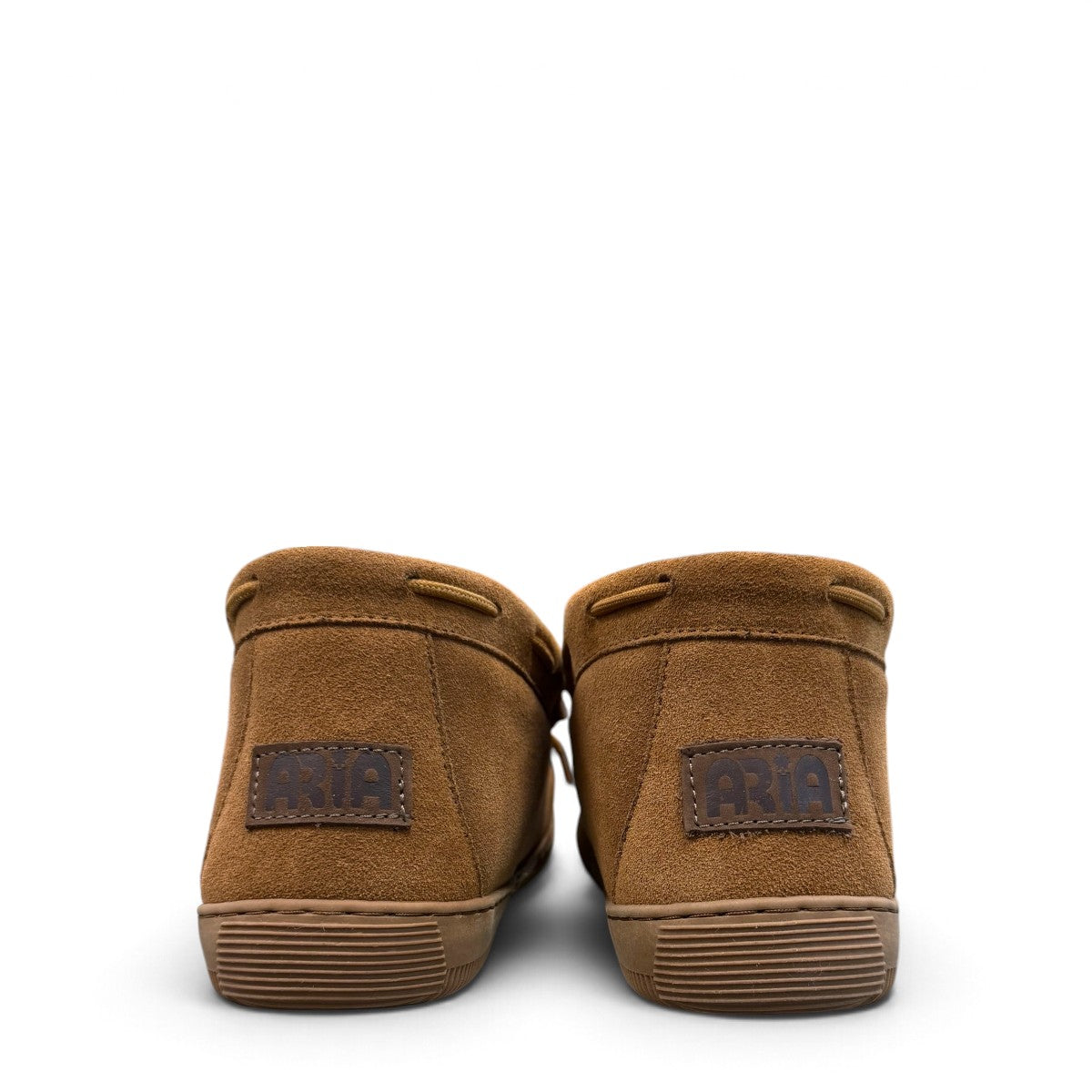 ARIA SAVEH MOCCASIN SLIPPERS - TAN