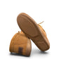 ARIA SAVEH MOCCASIN SLIPPERS - TAN