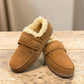 ARIA MASAL MOCCASIN SLIPPERS - TAN