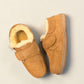 ARIA MASAL MOCCASIN SLIPPERS - TAN