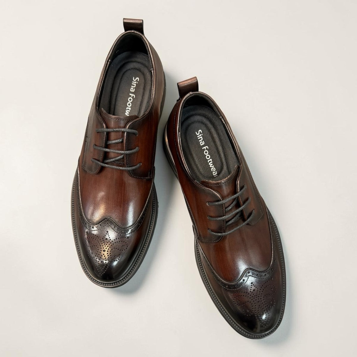 SINA FOOTWEAR NIKAN - DARK BROWN