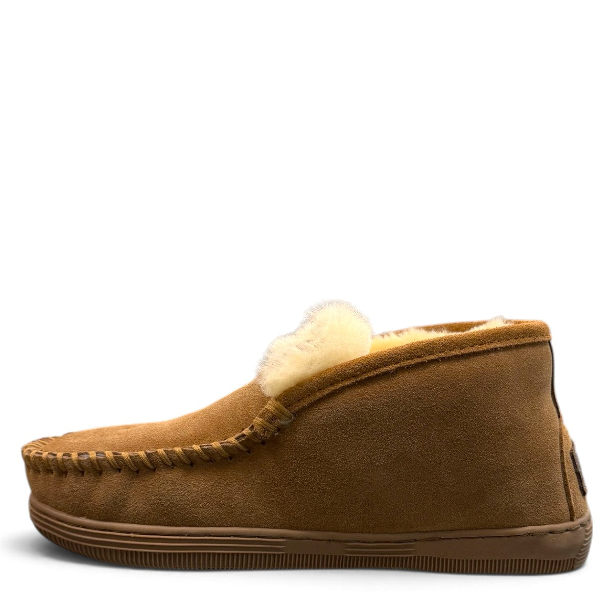 ARIA MITRA MOCCASIN SLIPPERS - TAN