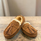 ARIA NILA MOCCASIN SLIPPERS - TAN