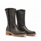 Baerchi High Leather Boot Black