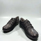 Ziera Allsorts black leather orthopedic shoes with extra-wide fit and supportive molded sole.
photo of the front side