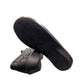 Ziera Allsorts black leather orthopedic shoes with extra-wide fit and supportive molded sole.
photo of the bottom side