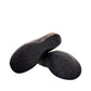 Ziera Gummibear Mary Jane flats in black antique pewter leather with supportive molded sole and strap.
photo of the bottom side